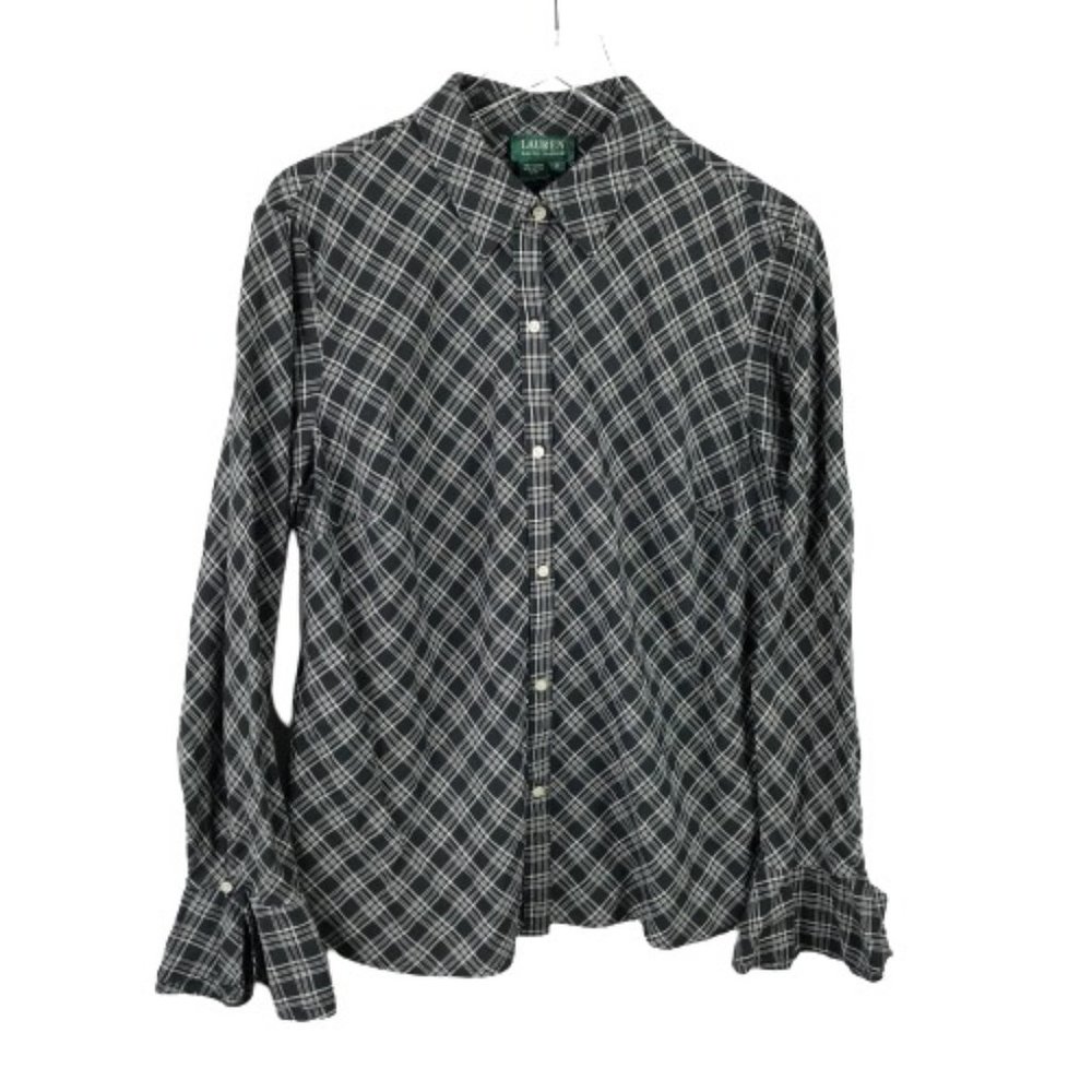 Lauren Ralph Lauren Womens Button-Up Size 1X